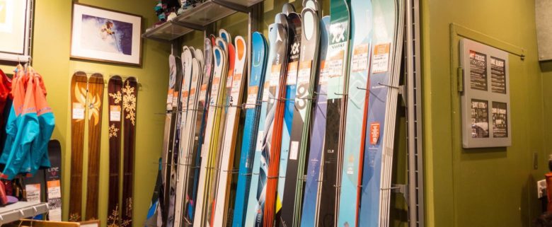 スキーにはたくさんの種類がある